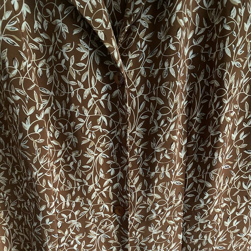 Vintage 90s Lerner NY & Co Button Down Dress